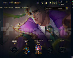 EUW Unranked | 11 Kostüm - 38 Hero | LoL Hesap