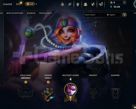 TR Unranked | 3 Kostüm - 22K Mö | LoL Hesap