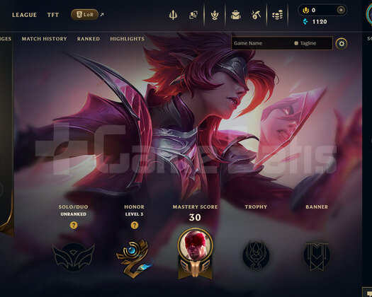 EUW Unranked | 6 Kostüm - 40 Hero | LoL Hesap