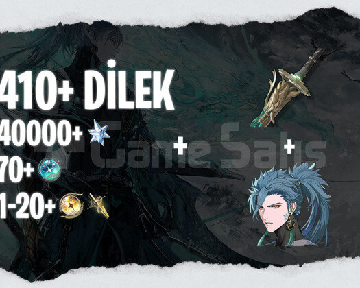 EU | UL35+ Jiyan + Silahı + 40000+ Astrite
