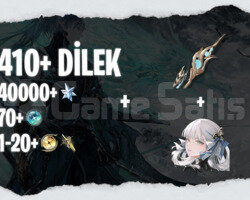 EU | UL35+ Jinhsi + Silahı + 40000+ Astrite