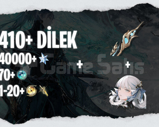 EU | UL35+ Jinhsi + Silahı + 40000+ Astrite