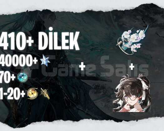EU | UL35+ Zhezhi + Silahı + 40000+ Astrite