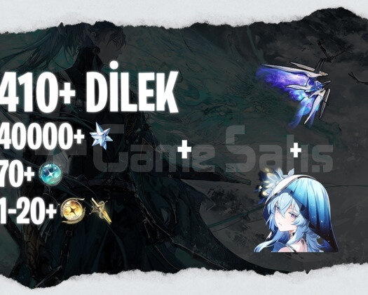 EU | UL35+ Shorekeeper + Silahı + 40000+ Astrite