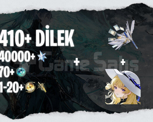 EU | UL35+ Phoebe + Silahı + 40000+ Astrite