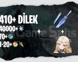 EU | UL35+ Cartethyia + Silahı + 40000+ Astrite