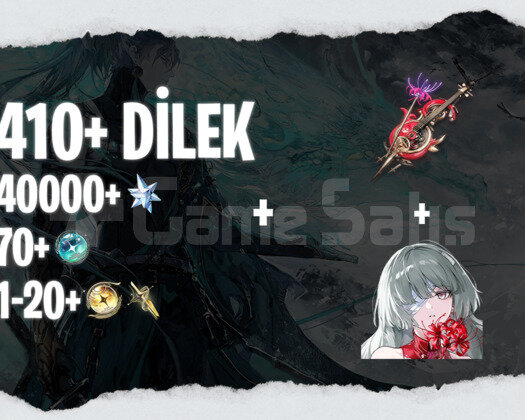 EU | UL35+ Phrolova + Silahı + 40000+ Astrite