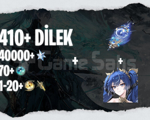 EU | UL35+ Luno + Silahı + 40000+ Astrite