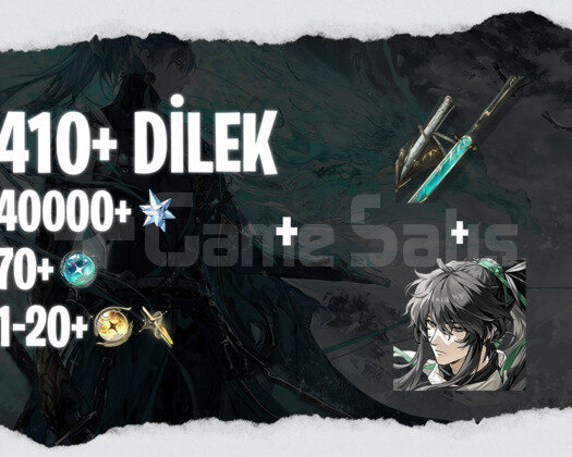 EU | UL35+ Qiuyuan + Silahı + 40000+ Astrite