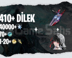 EU | UL35+ Chisa + Silahı + 40000+ Astrite