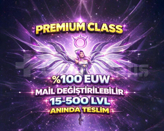 *PREMIUM* CLASS EUW MAIL DEGISTIRILEBILIR 15-500