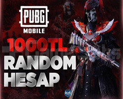 1000 TL PUBG RANDOM HESAP | UVİP+ DOPDOLU