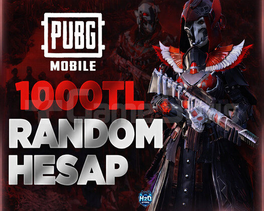 1000 TL PUBG RANDOM HESAP | UVİP+ DOPDOLU