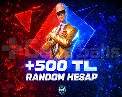 500 TL MÜKEMMEL HESAP FULL ENVANTER GARANTİLİ