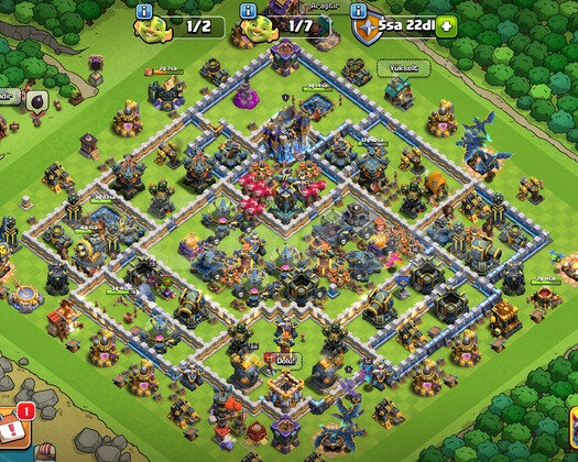 BB 18 CLASH OF CLANS HESABI
