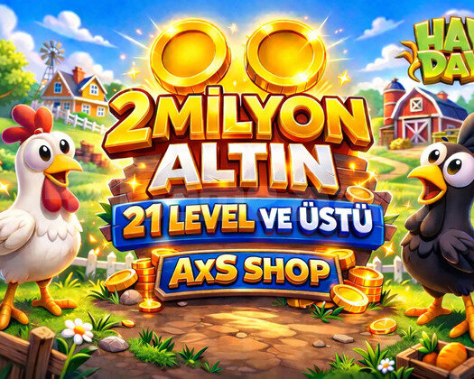+21 Level 2 Milyon Altın ANINDA TESLİMAT
