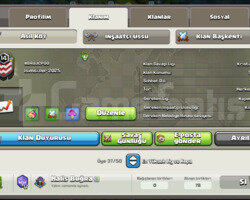 SATILIK İSİMSİZ NADİR KLAN 14 LVL BAŞKENT 10