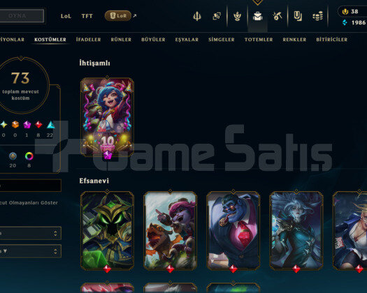 TR//73 SKIN // 160 LVL // 96.5 WR