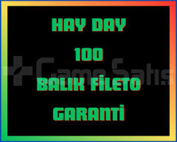 Hay Day 100 Adet Balık Fileto