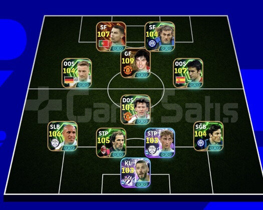 KG 3236 5 BOMBACI+RONALDO+RAUL+ROBSON+BEST+REUS
