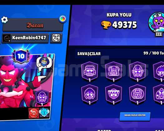 50 BİN KUPA 350+ GÜN SERİ DEHŞET HESAP!