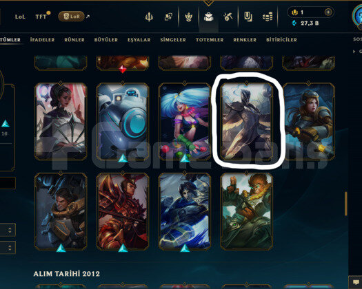 KARA ALİSTAR - KİNG RAMMUS - ŞANLI IV -GÜMÜŞ KAYLE