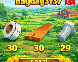 89 ADET EŞİT AĞIL MALZEMESİ