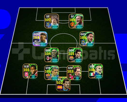 KG 3225 2 BOMBACI+ZALO+HAZARD+ROONEY+SEEDORF