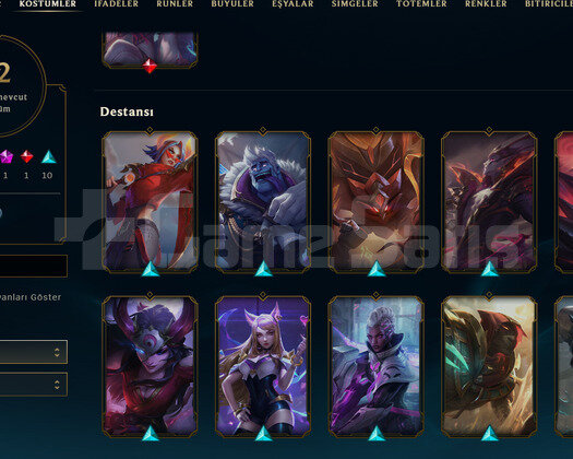 EUW Silver 2 | 12 Kostüm - 53 Hero | Ranked Ready