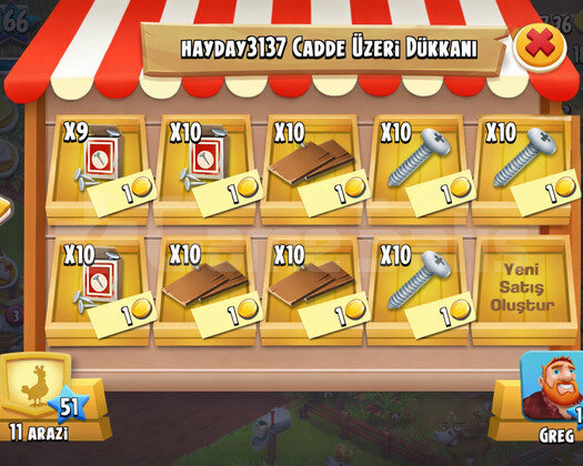 89 ADET EŞİT AMBAR MALZEMESİ