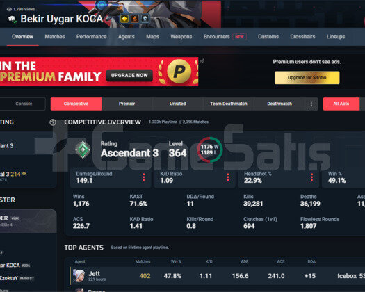 İLK SAHİBİNDEN PEAK İMMO3 DOPDOLU HESAP