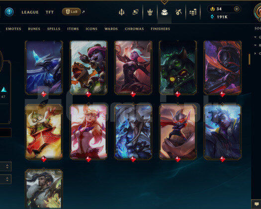 EUW | 152 SKİN | BRONZ 3