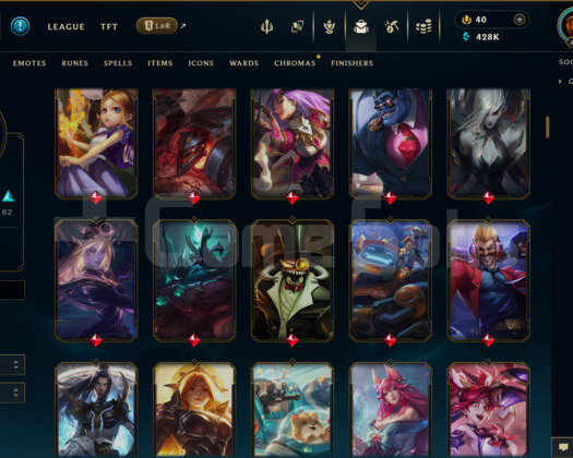 EUW | 169 SKİN | ALTIN 1