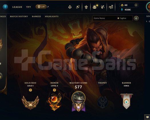 EUW | 169 SKİN | ALTIN 1