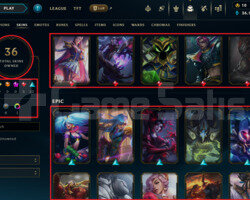 EUW 127 LEVEL | 36 KOSTÜM - 105 HERO | HANDMADE