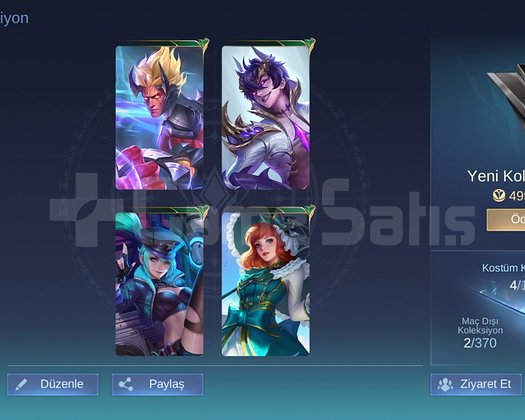 Mlbb Epik Fresh 41 Ka Sp Temiz Smurf Hesap