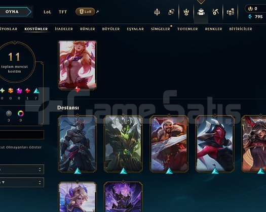 TR // 11 SKIN // HIGH MMR