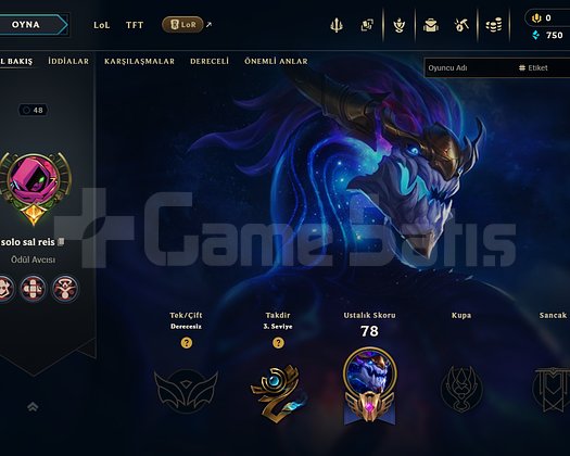 TR // 6 SKIN // 48 LVL // RANKED READY