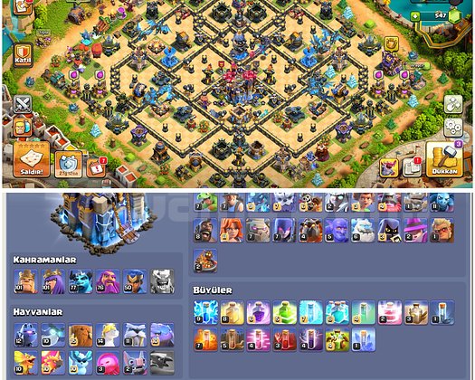TH18COC |  241 LEVEL | MAX FİYAT PERFORMANS