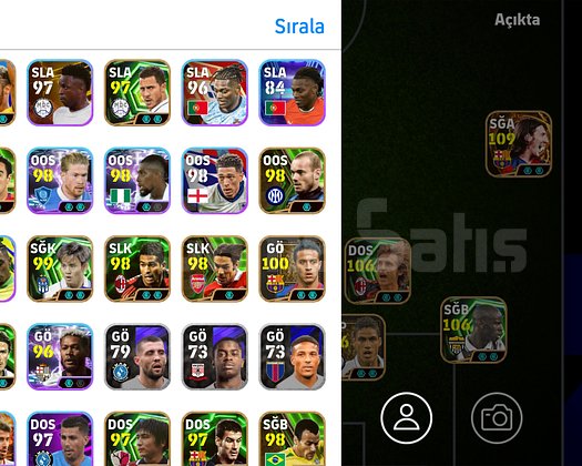 E fotbol hesabım satılık e posta bağlı ve konami