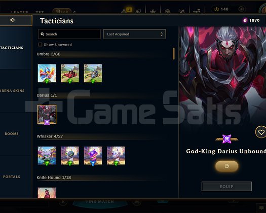 TR | 293 SKİN LOL + TFT
