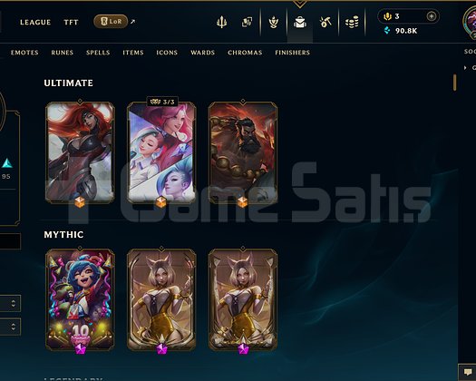 EUW | 189 SKİN | UNRANKED