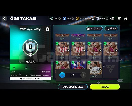 125 Görünümlü 124 Gen hesap