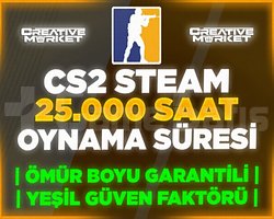 CS2 | 25000+ SAAT OYNANMA | FACEİT KAYITSIZ
