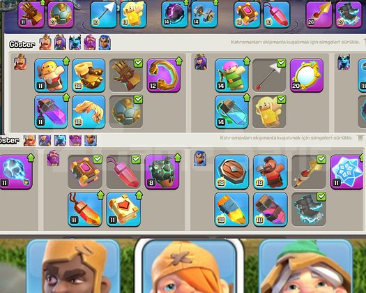 TH17 SAVUNMA MAX+DUVAR MAX EFSANE EKİPMANLAR