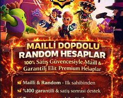 BRAWL STARS RANDOM DOLU HESAP!!!