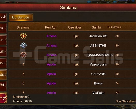Server 205 top 2 gelişime açık yaycı