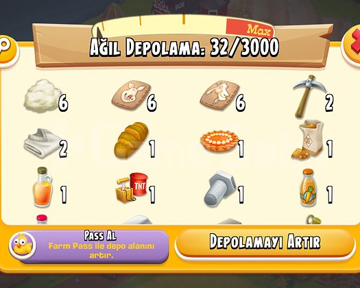 53 Level 3000 Ağıllı Hayday Hesap Uyguna