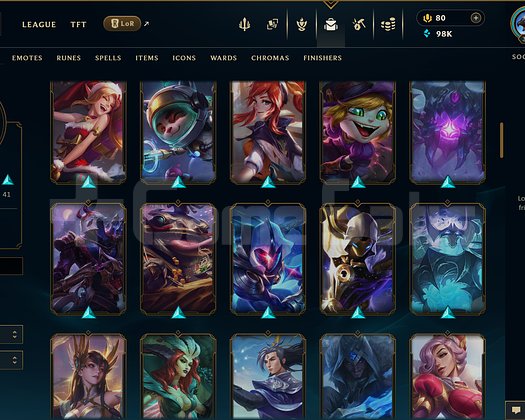 EUW | 101 SKİN | PLATİN 4