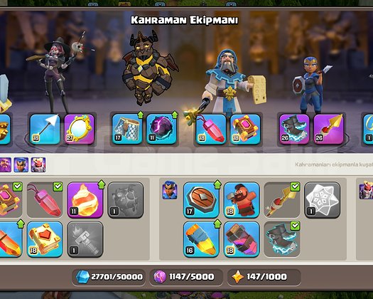 TH 16 SAĞLAM EKİPMANLI